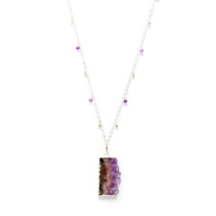 Slice it up Liane ~ Amethyst on Silver