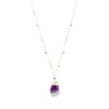 Rock Solid Nicole ~ Amethyst on Silver