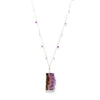 Slice it up Liane ~ Amethyst on Silver